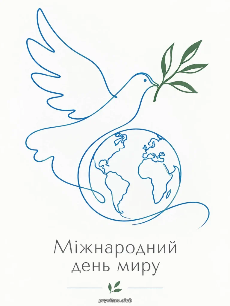 Мир починається з кожного з нас