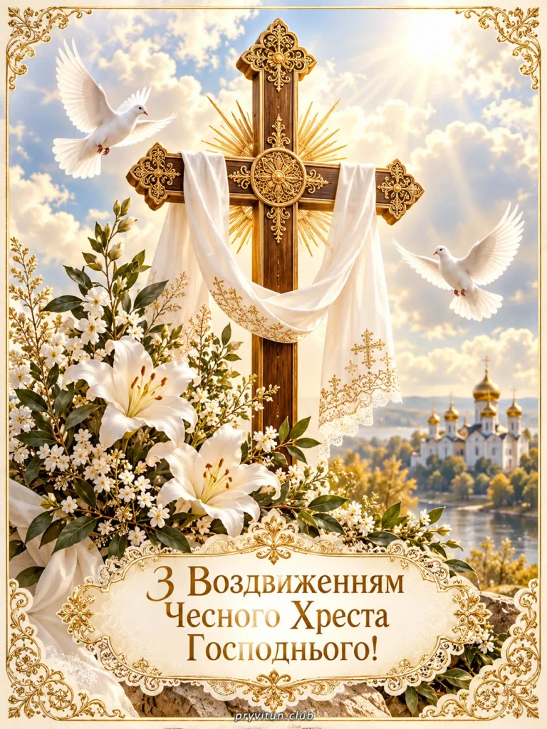 Миру та добра у свято Воздвиження
