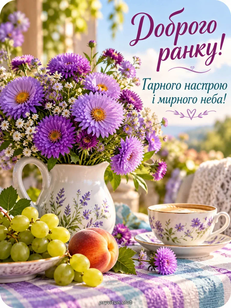 Миру, тепла та затишку з самого ранку