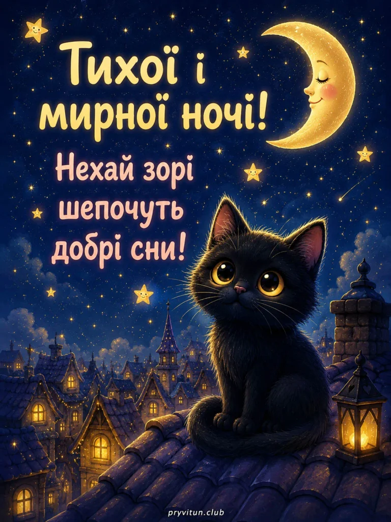 Надобраніч, нехай сняться гарні сни