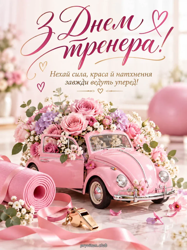 Найкращі побажання до Дня тренера
