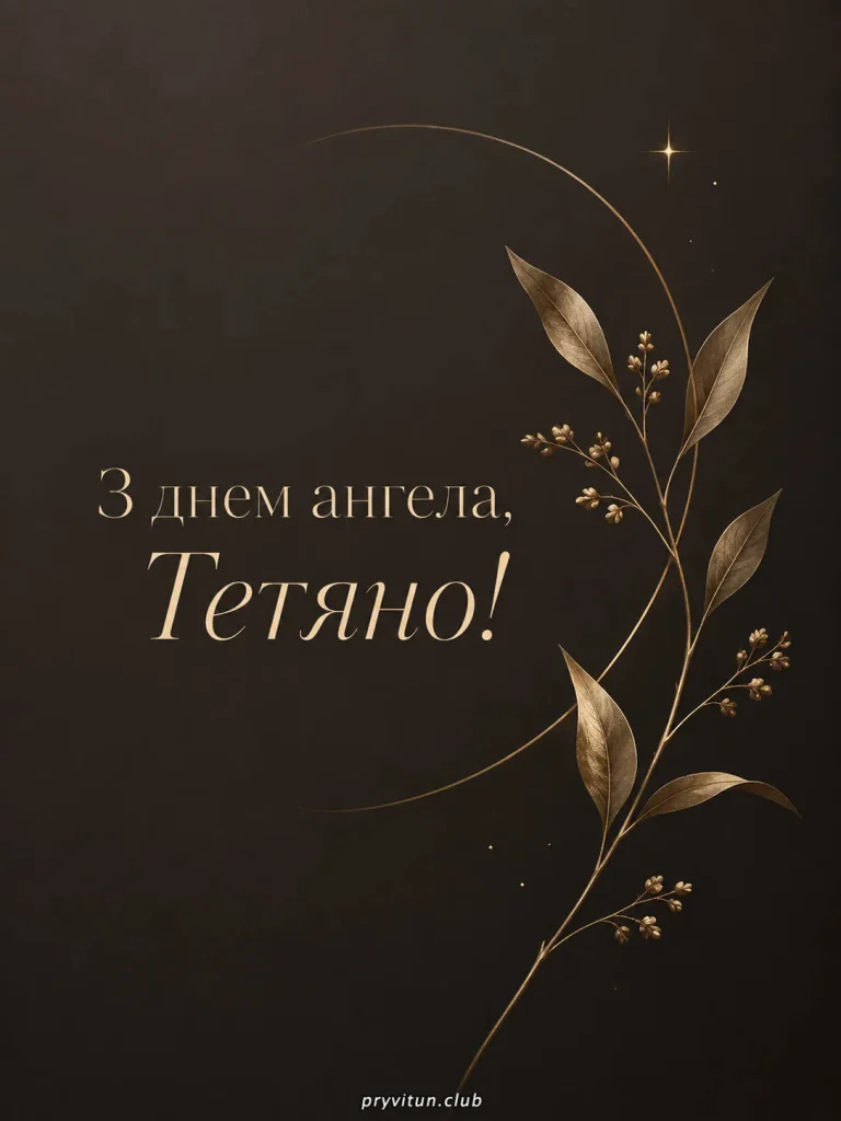 Найкращі побажання Тетяні з іменинами