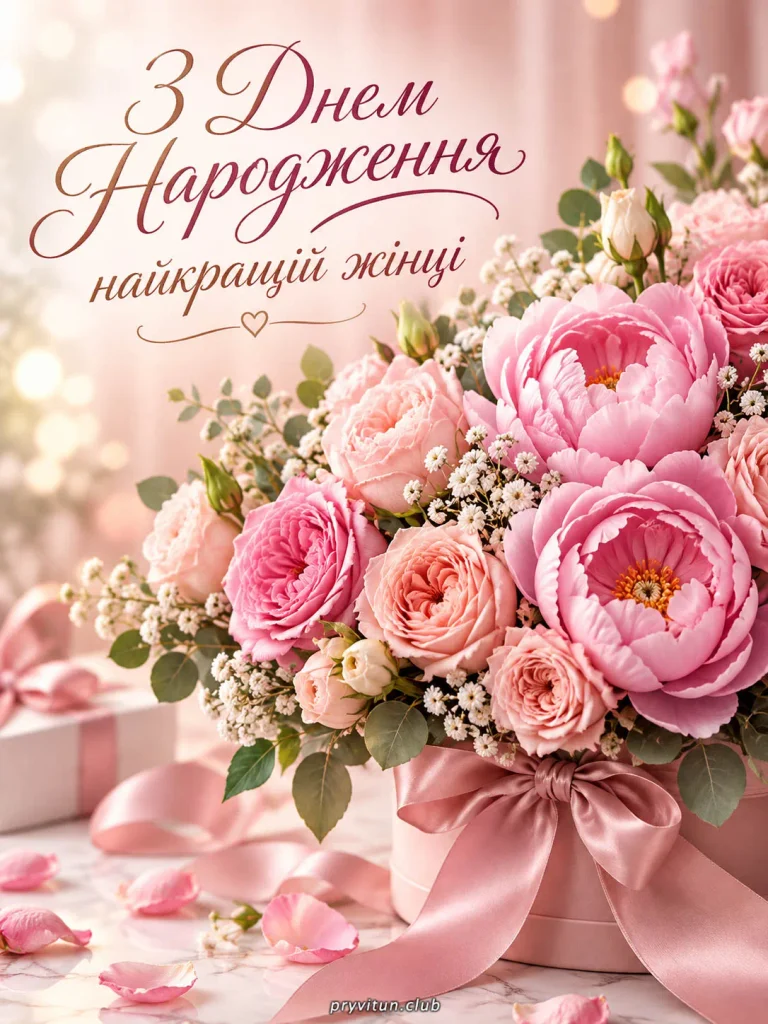 Найщиріші привітання з Днем народження жінці
