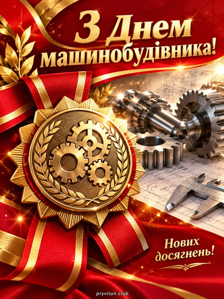 Натхнення та розвитку машинобудівній галузі