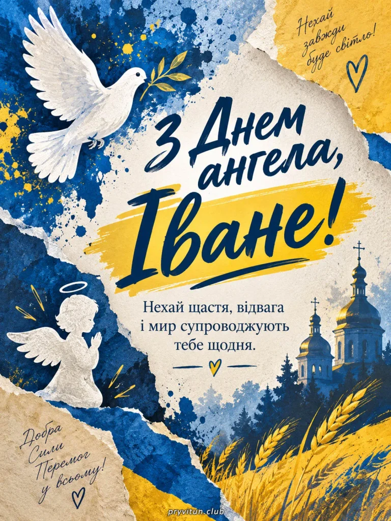 Нехай ангел охоронець завжди буде поруч