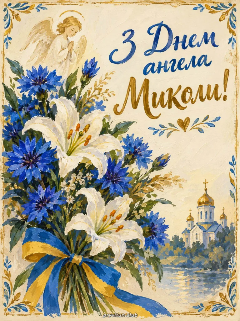 Нехай ангел завжди оберігає тебе, Миколо