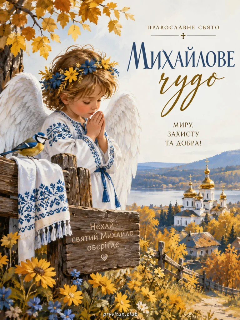 Нехай Архангел Михаїл захистить від усякого зла