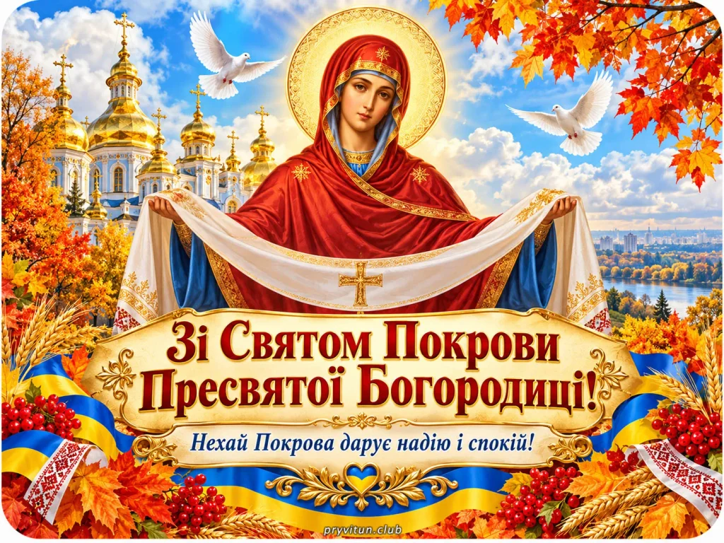 Нехай Богородиця оберігає вашу родину