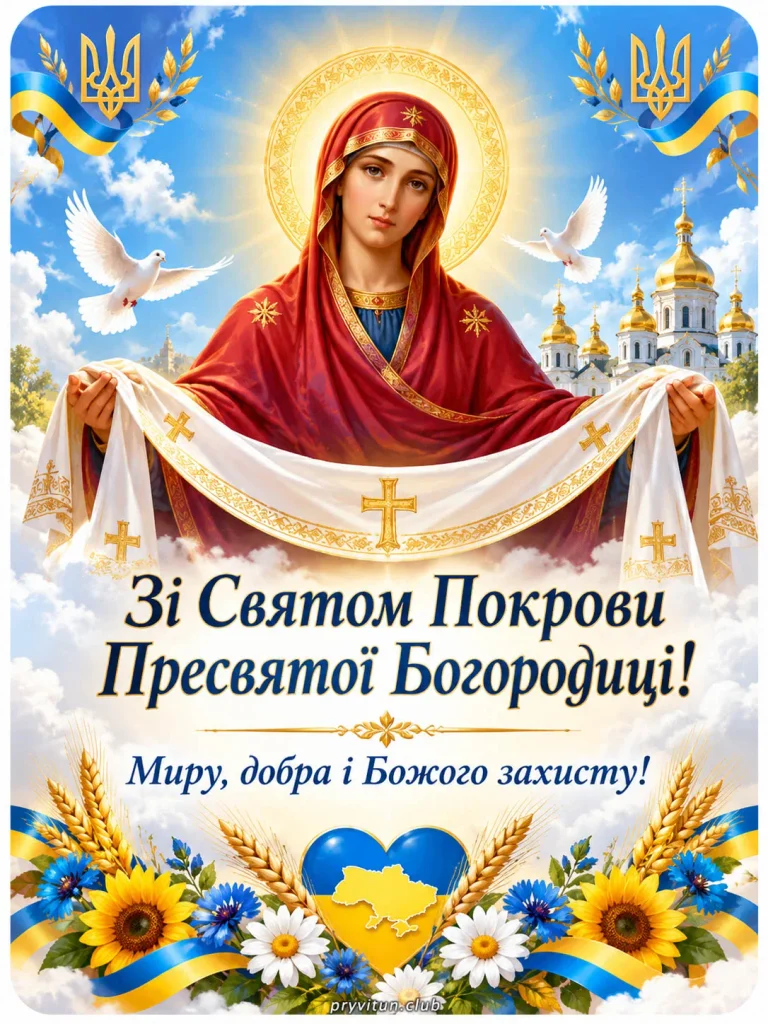 Нехай Божа Матір дарує мир і надію