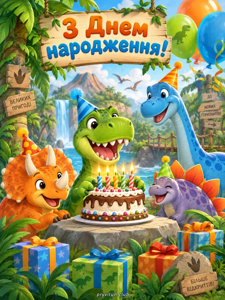 Нехай День народження буде незабутнім