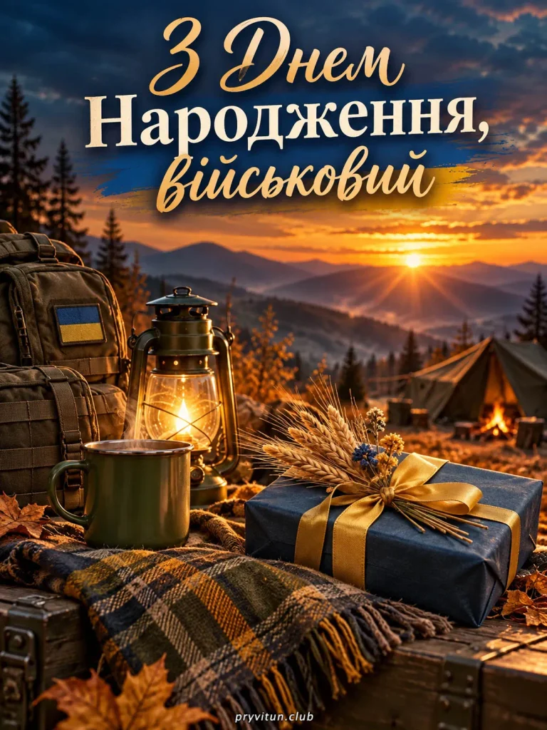 Нехай любов рідних додає тобі сил