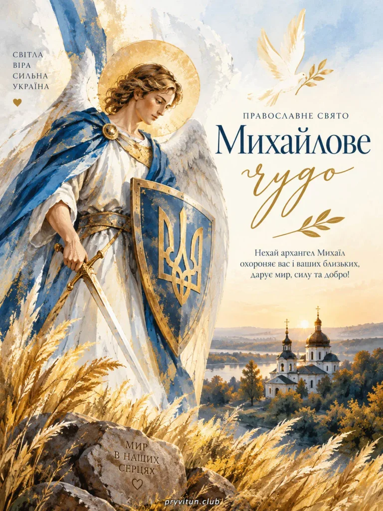 Нехай молитва до Архангела Михаїла дарує силу
