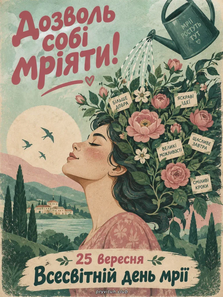 Нехай мрії ведуть до щастя