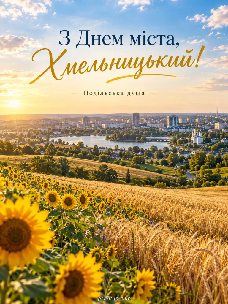Нехай рідний Хмельницький розквітає