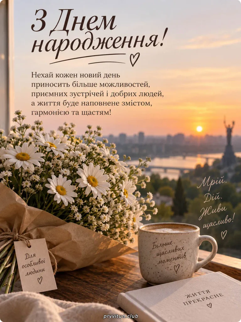 Нехай роки примножують досвід і радість