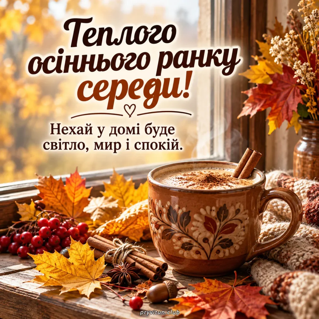 Нехай середа почнеться з усмішки