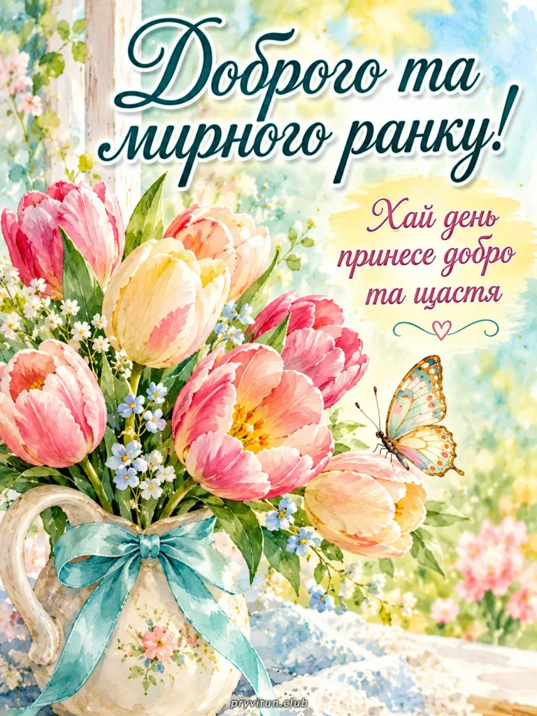 Нехай сьогодні панують тиша і добро