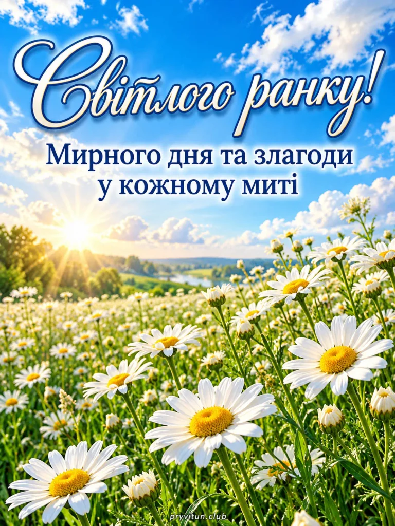 Нехай цей день подарує спокій