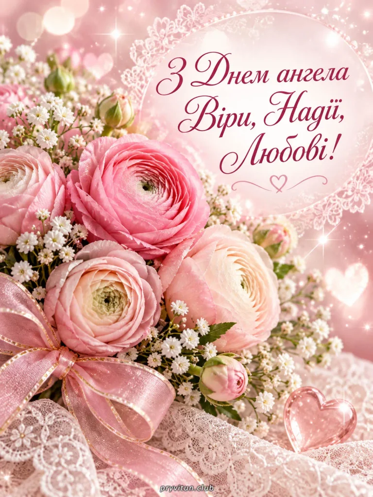 Нехай у серці живуть віра, надія та любов