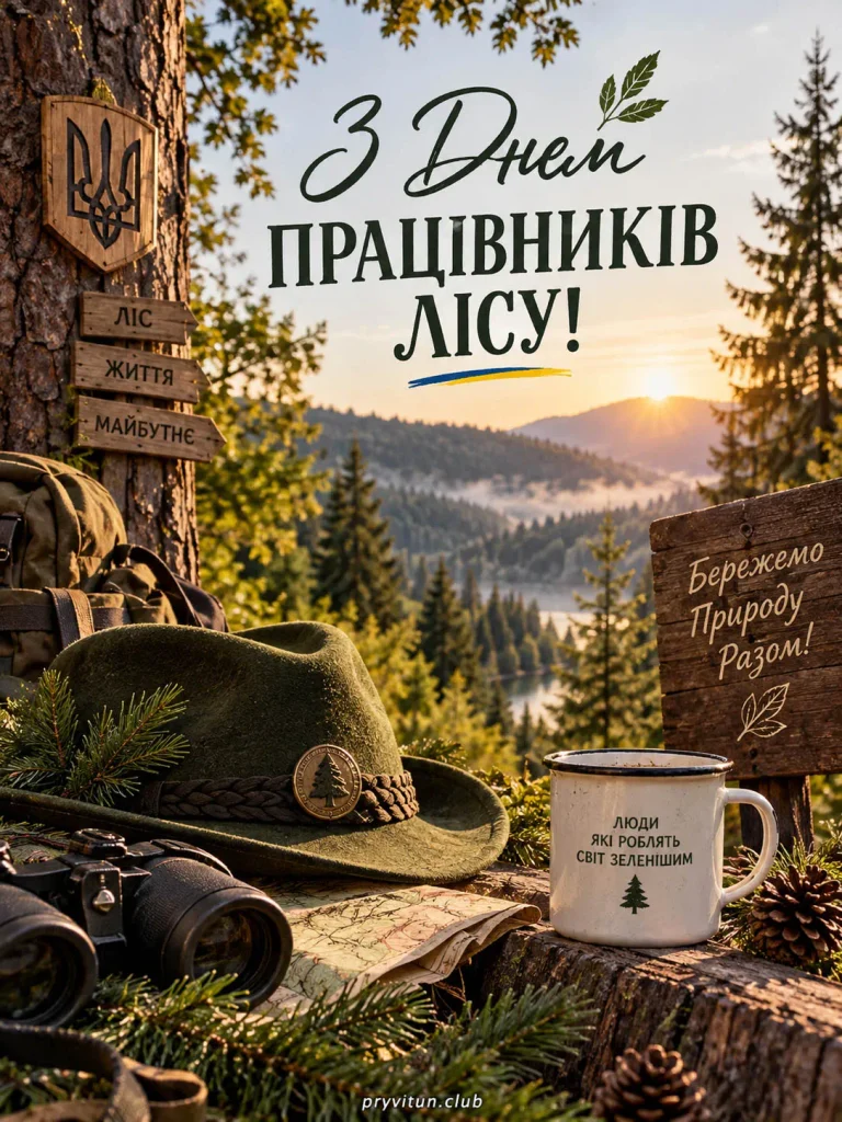Працівникам лісу здоров'я та добробуту