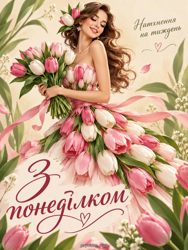 Щасливого понеділка та сонячного настрою