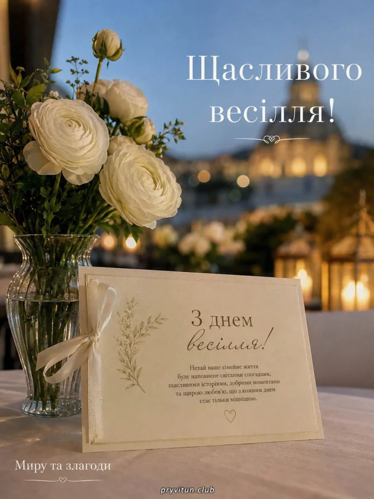 Щасливого сімейного життя