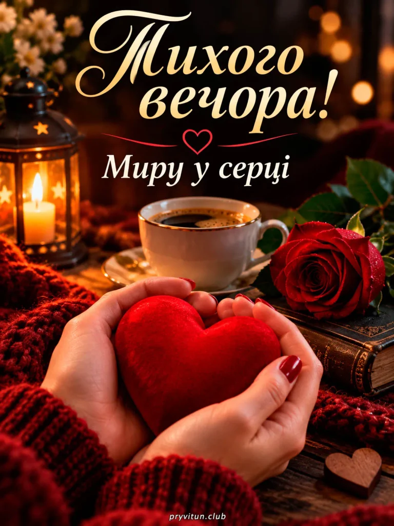 Щасливого вечора та добрих новин