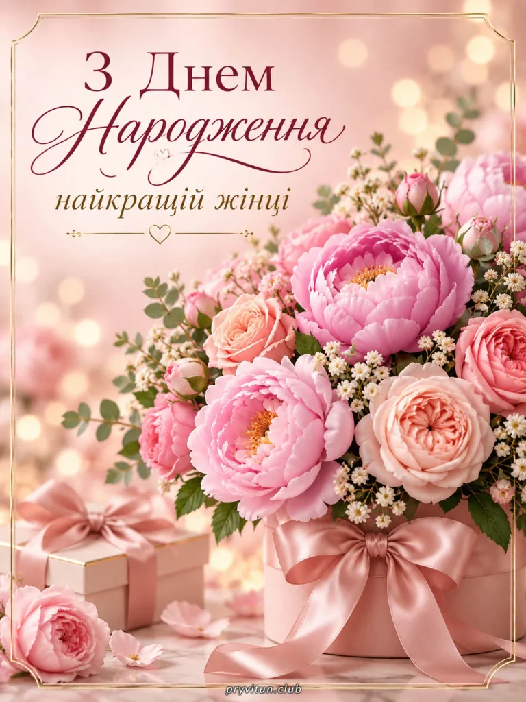 Щастя, ніжності та душевного тепла
