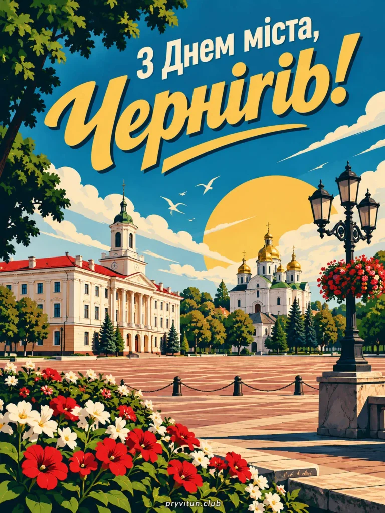 Щастя та добробуту рідному Чернігову