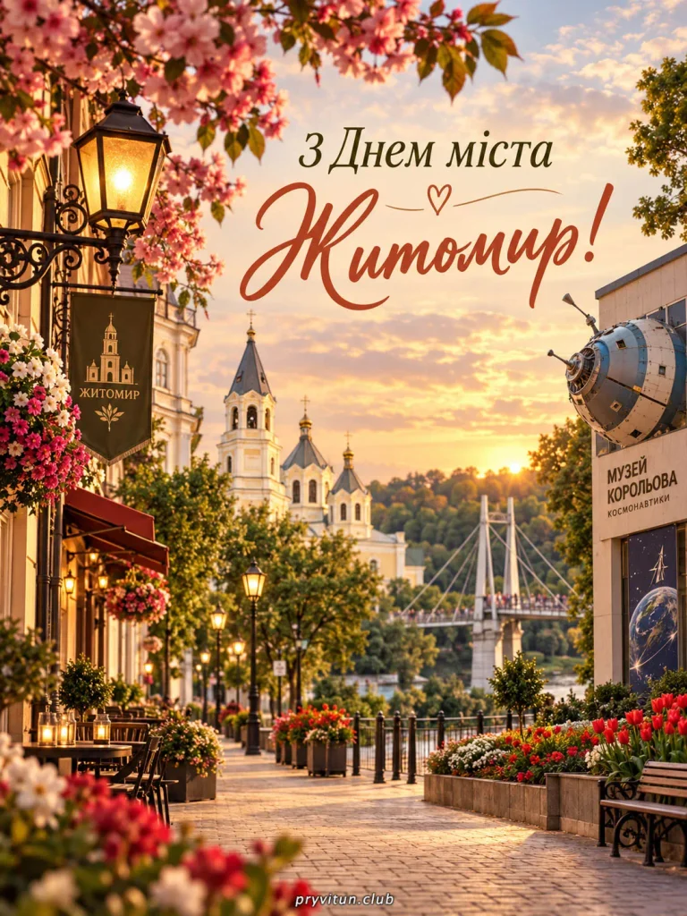 Щастя та добробуту рідному Житомиру