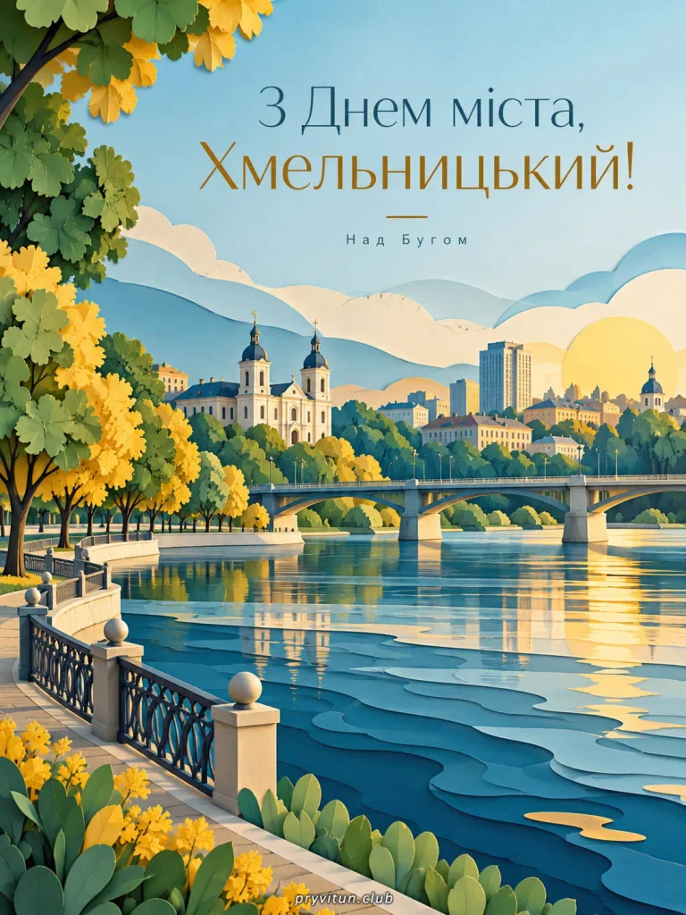 Щастя та добробуту жителям Хмельницького
