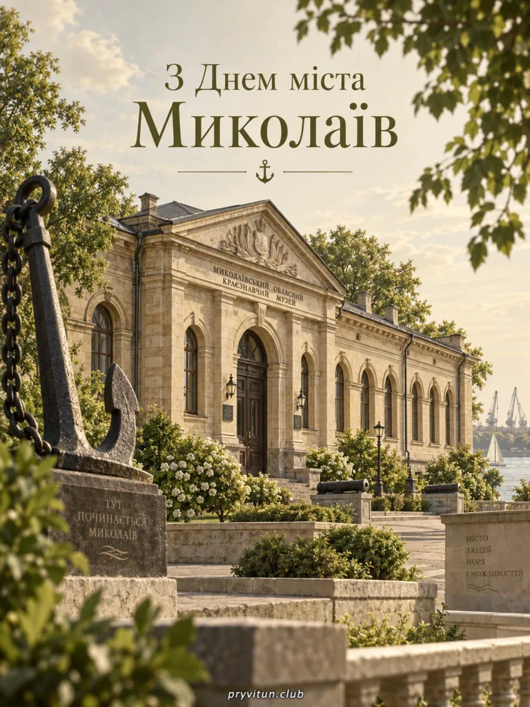 Щирі привітання з Днем Миколаєва