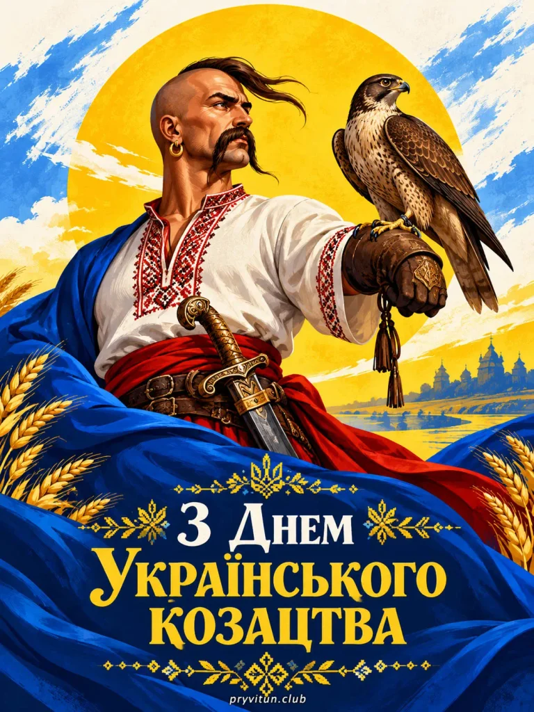 Щирі вітання з Днем українського козацтва