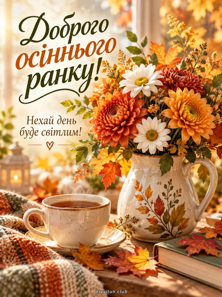 Щирі вітання з осіннім рівноденням