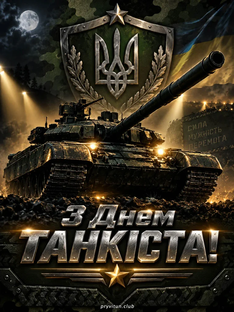 Слава воїнам танкових військ України
