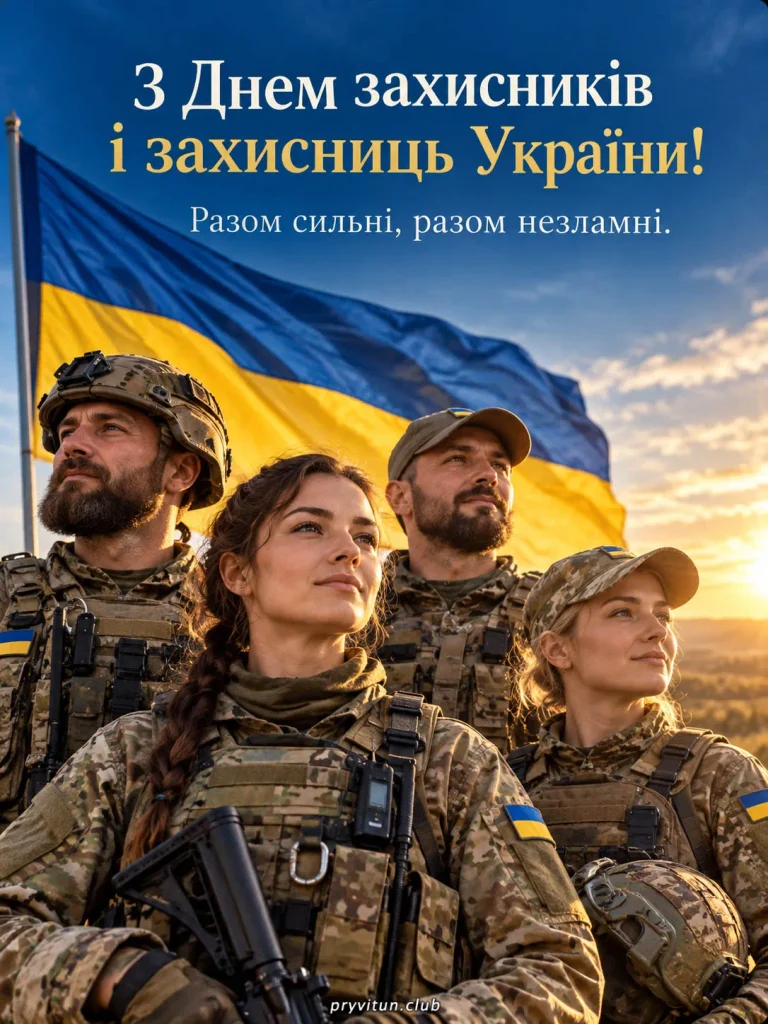 Слава захисникам та захисницям України