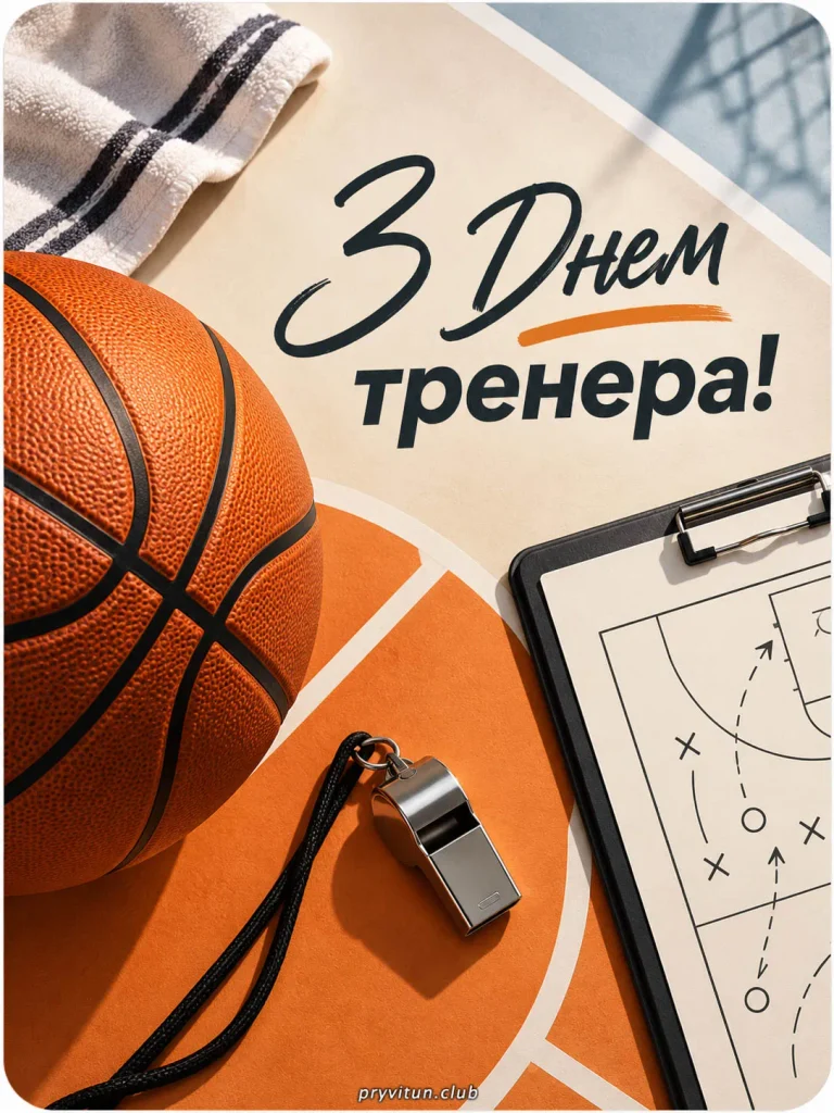 Святкова картинка до Дня тренера