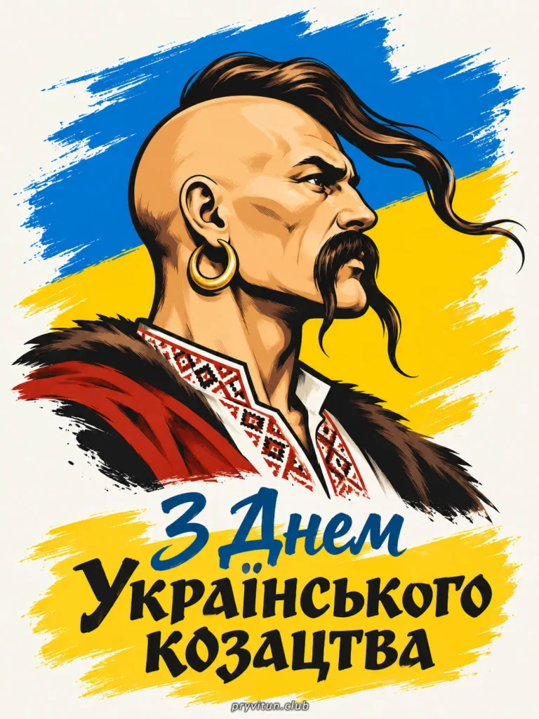 Святкова картинка до Дня українського козацтва