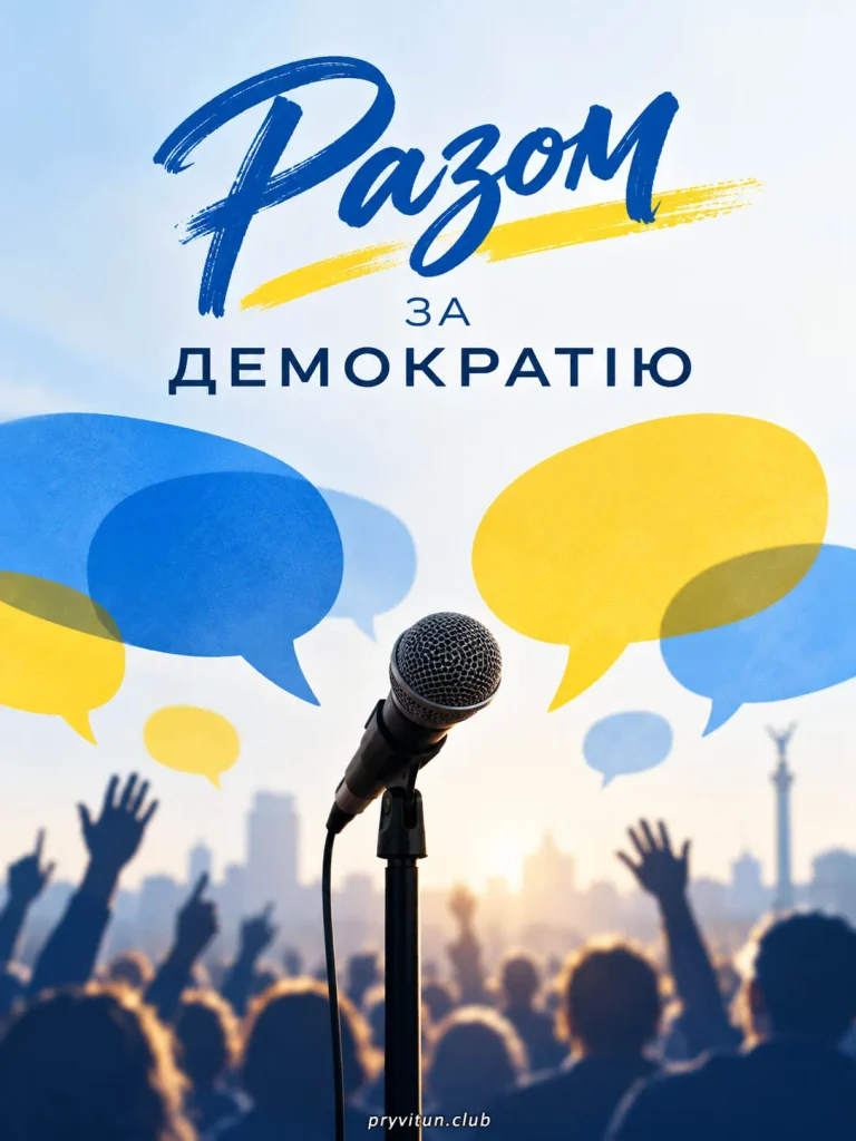 Святкова картинка до Міжнародного дня демократії