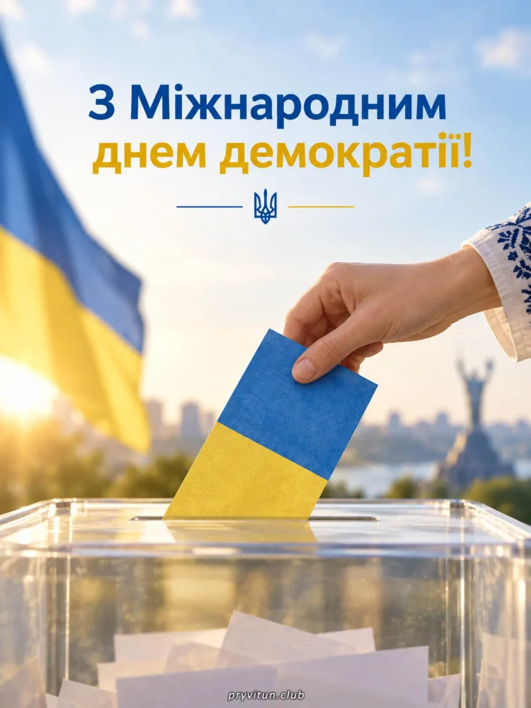 Свобода вибору основа демократії