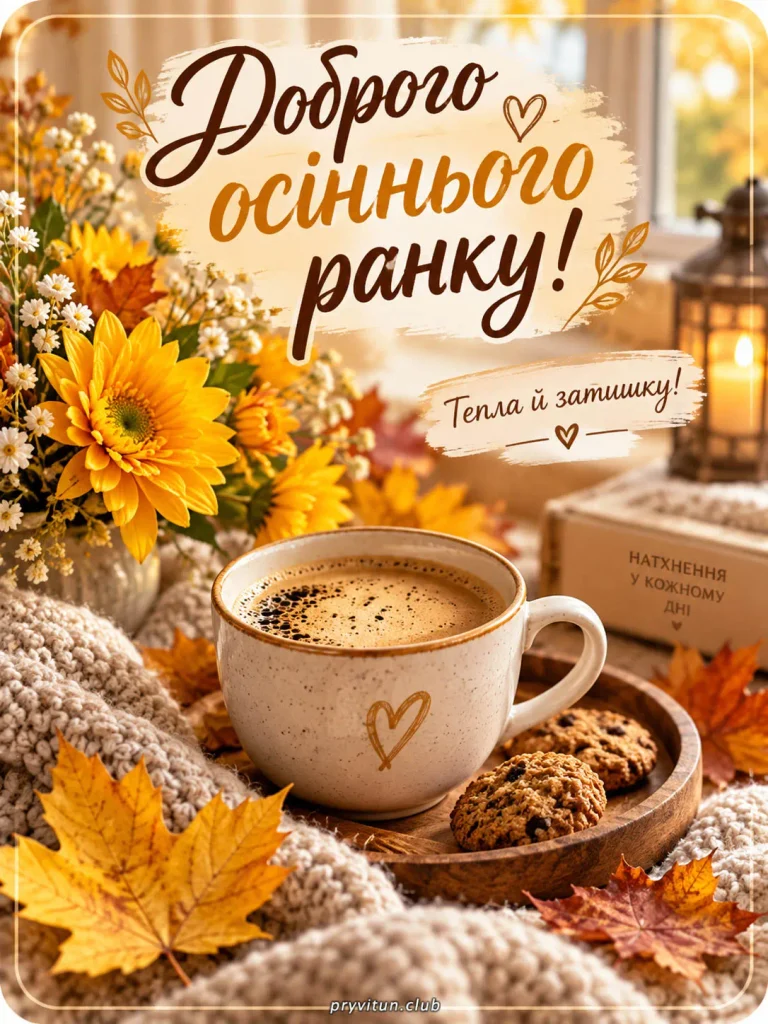 Тепла та затишку в День осіннього рівнодення