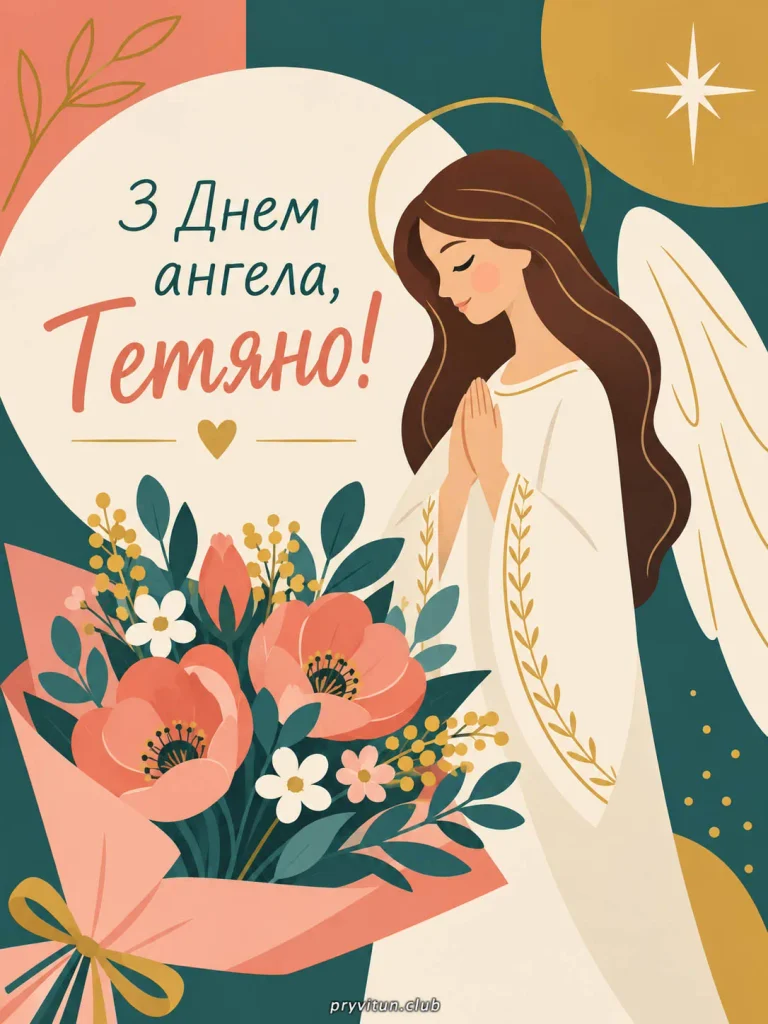 Тетяно, щастя та добра в День ангела