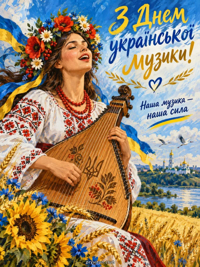 Українська музика звучить у серці