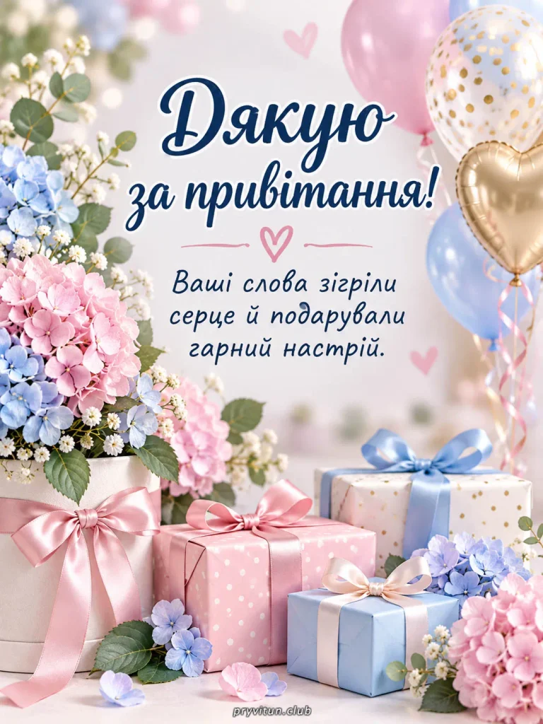 Ваша увага для мене безцінна