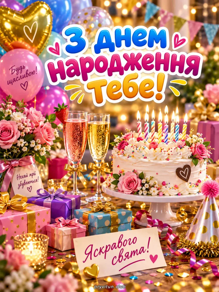 Весела картинка з Днем народження