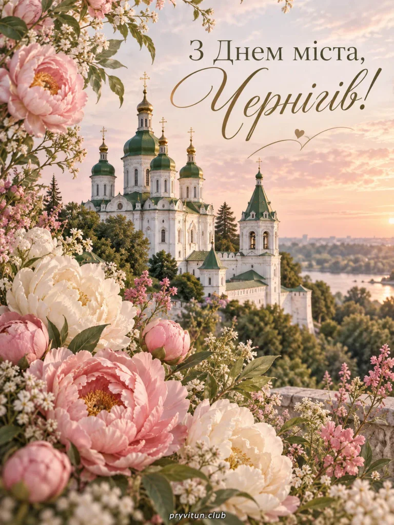 Вітаємо чернігівців з Днем міста