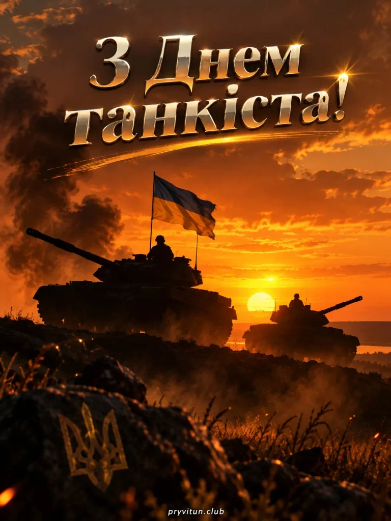 Вітаємо героїв танкових військ