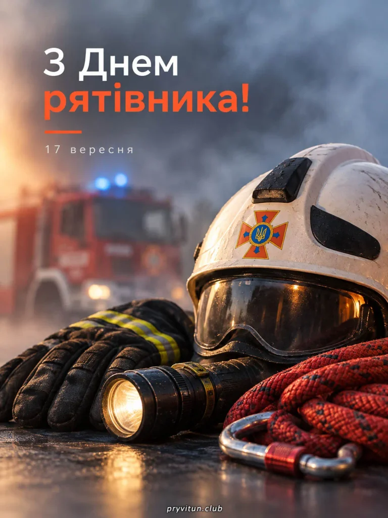 Вітаємо рятувальників України