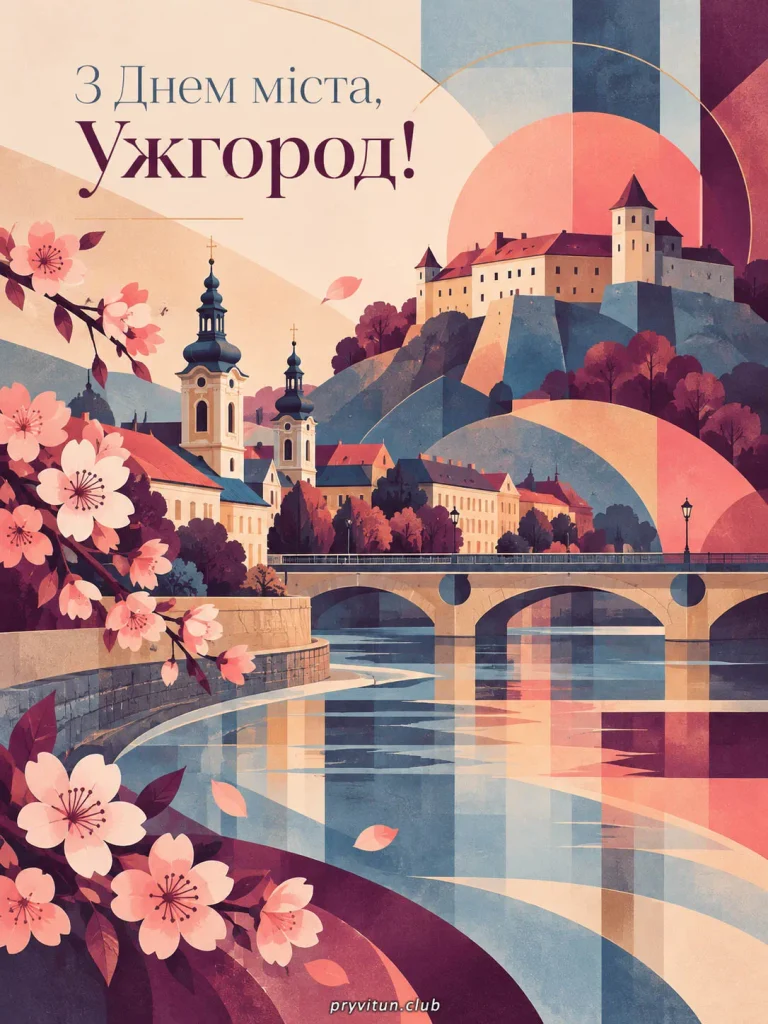 Вітаємо ужгородців з Днем міста