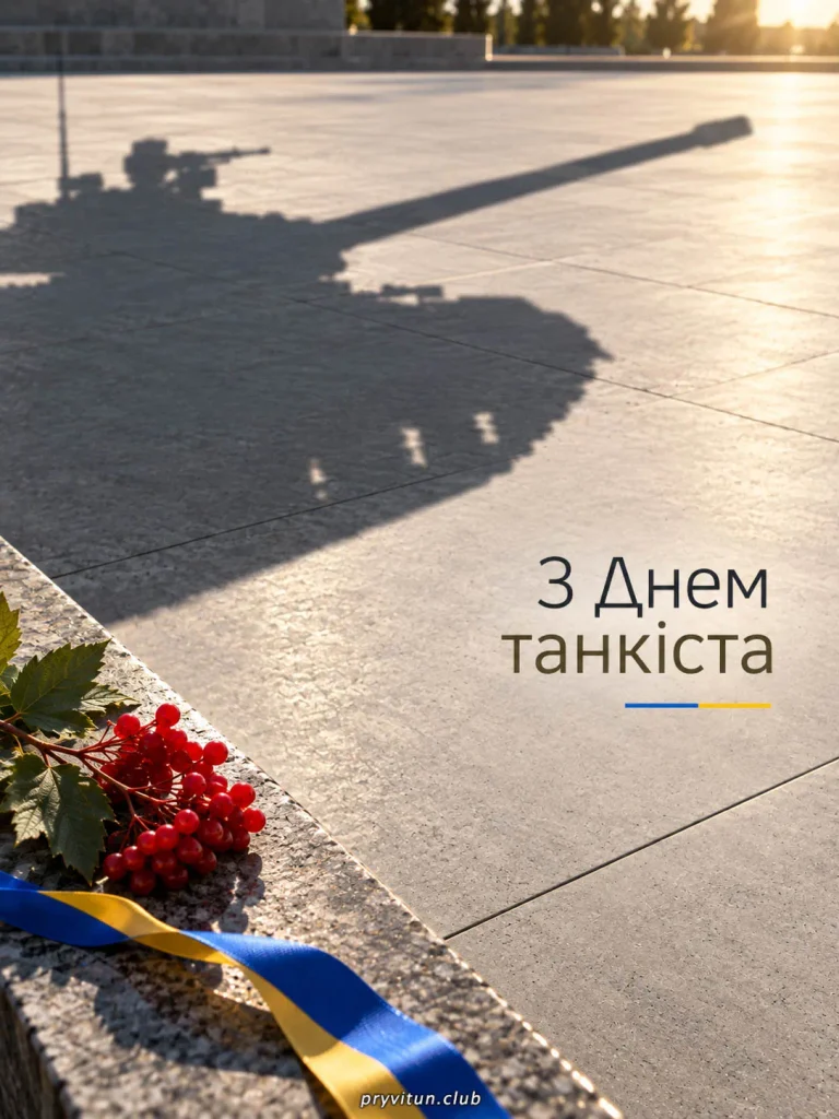 Вітаємо воїнів танкових військ
